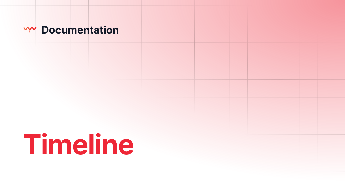 Timeline documentation